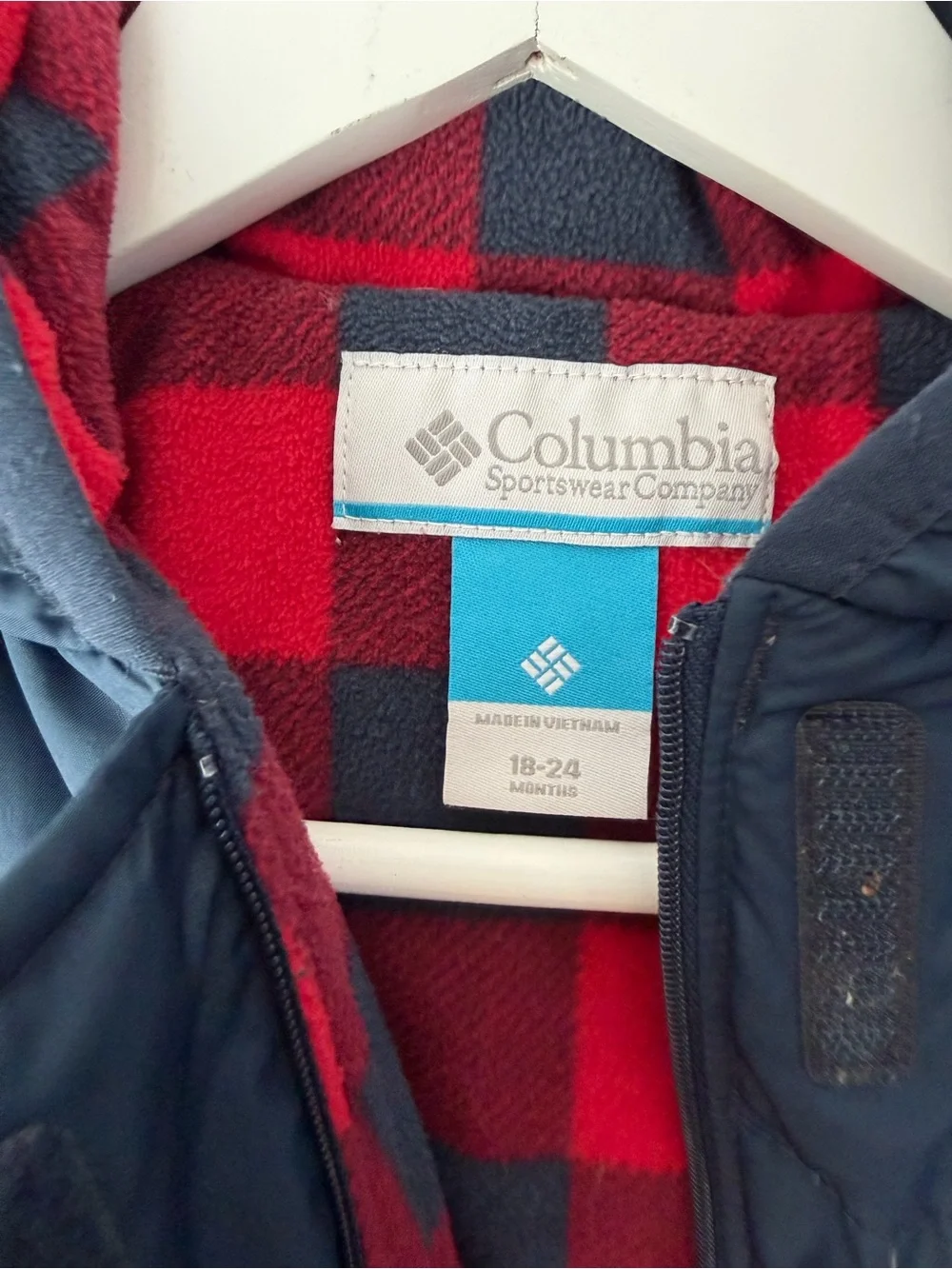 Columbia brand infant